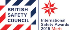 BSC International Safety Award 2015 with Merit