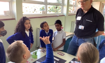 Northgate Primary showing Marcus Cherrill their work.jpg