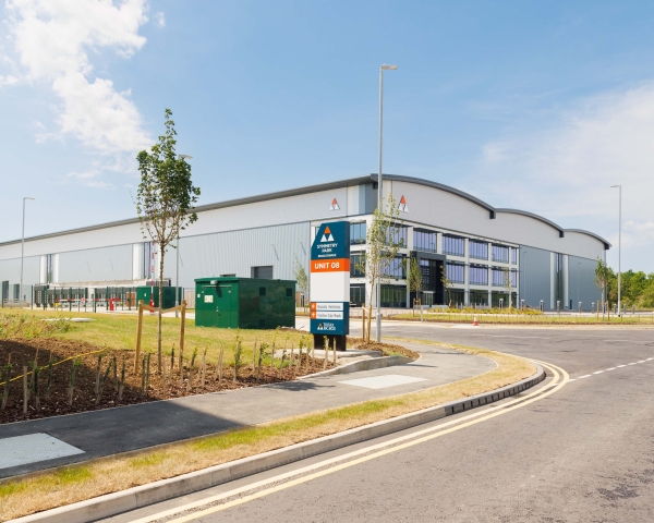 Symmetry Park Biggleswade Phase 3 logistics units completed by VolkerFitzpatrick