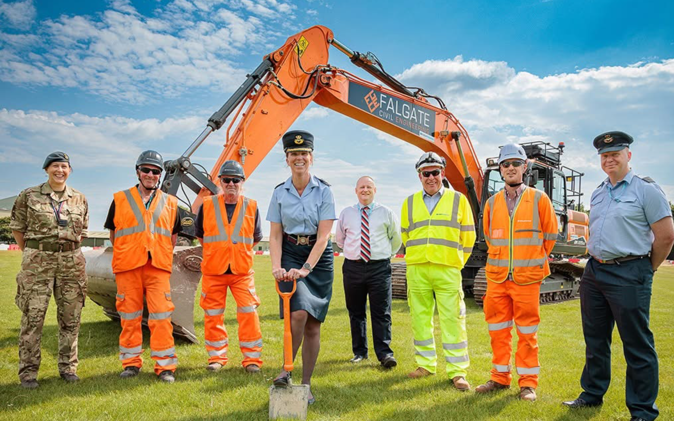 RAF Brize Norton runway resurfacing works