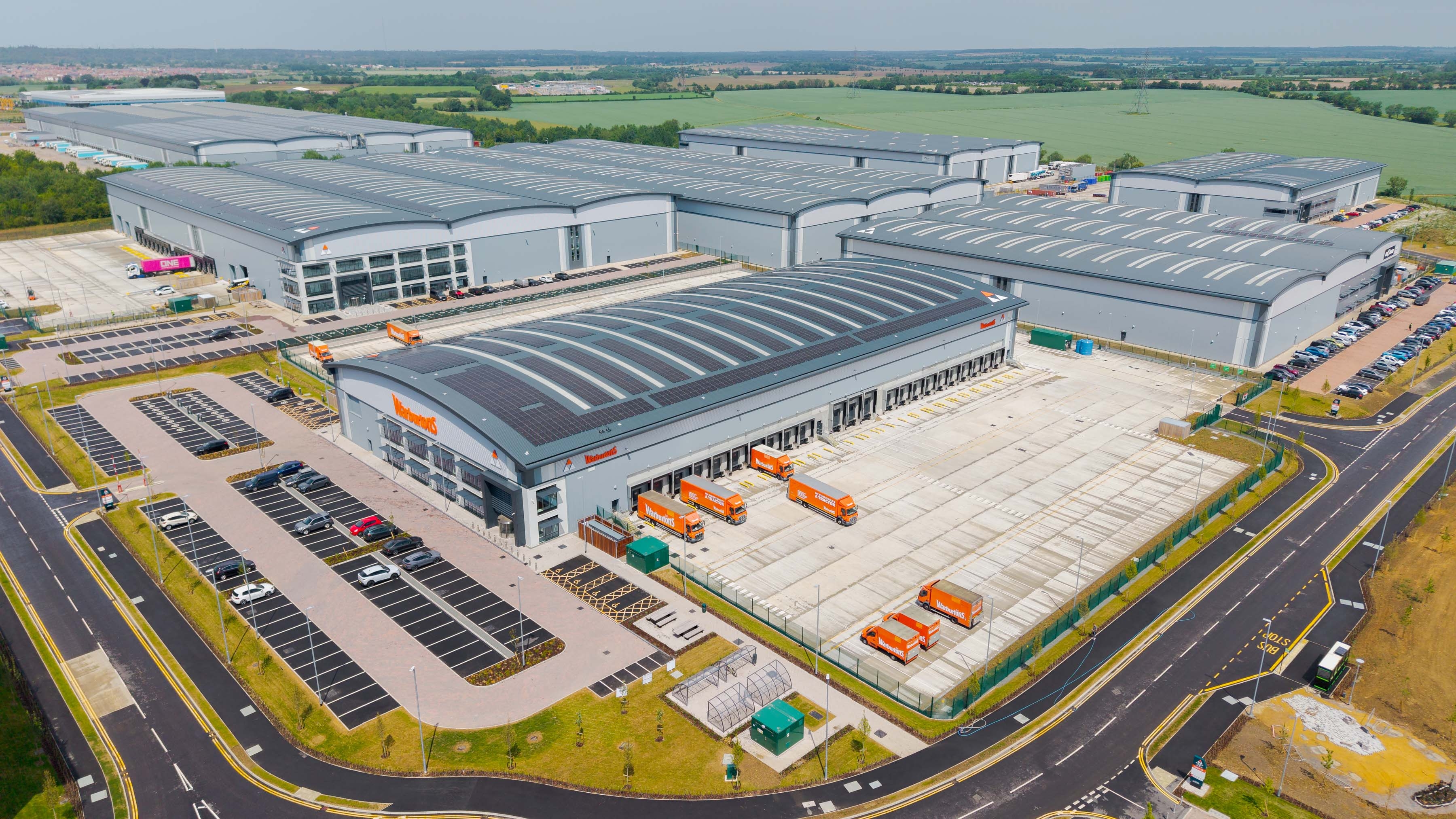 Symmetry Park Biggleswade Phase 3 logistics units completed by VolkerFitzpatrick
